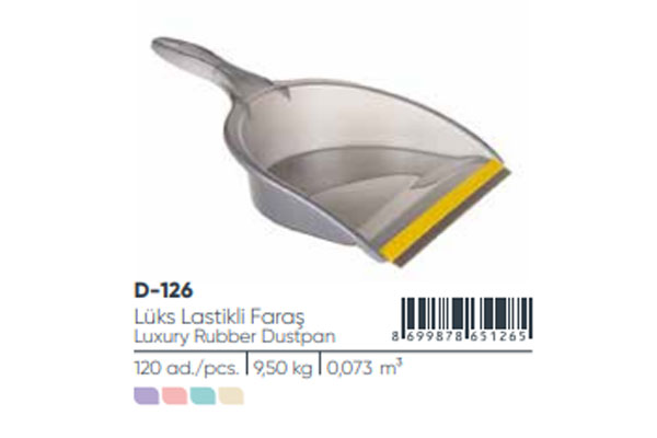 Luxury Rubber Dustpan