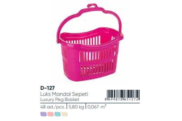 Luxury Peg Basket