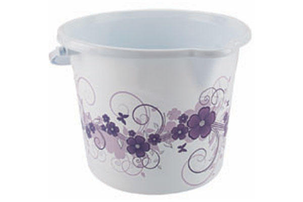 FIGURED CLEANING BUCKET VINTAGE 